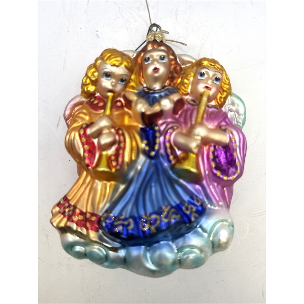 Christopher Radko Hark! The Herald Angels Sing" 1999  #99-217-0 ORNAMENT 6”